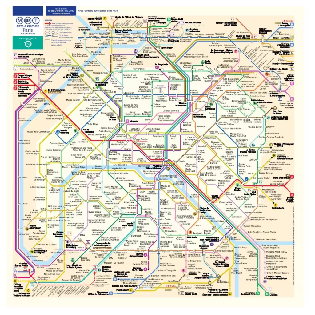 plan metro paris